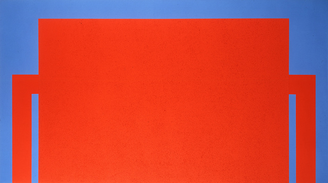 Peter Halley, ‘Red Cell’, 1989, Galerie Andrea Caratsch