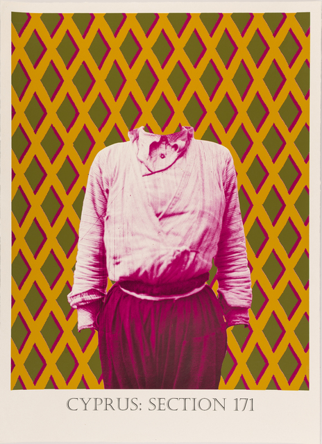 Matt Smith, ‘Cyprus: Section 171’, 2019, Print, Silkscreen Print on Handmade Indian Cotton Paper, Cynthia Corbett Gallery