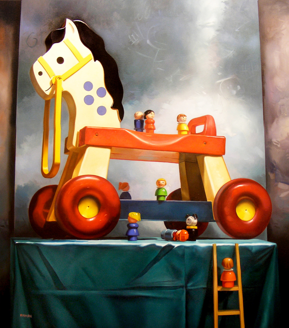 Margaret Morrison, ‘Trojan Horse’, 2010, Woodward Gallery