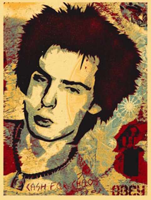 Shepard Fairey (OBEY), ‘Sid Jocoy, from This is your God Series (Large Format)’, 2003, Gregg Shienbaum Fine Art