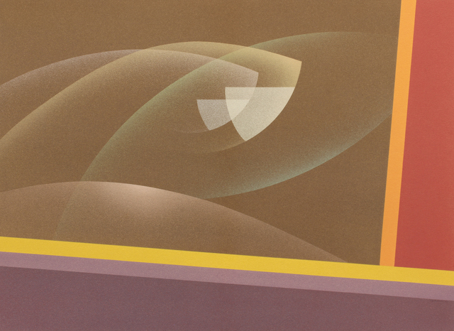 Raymond Jonson, ‘Watercolor No.10, 1948 - Sequence-A Trilogy, Third Vista ’, 1948, Painting, Watercolor on paper, Addison Rowe Gallery