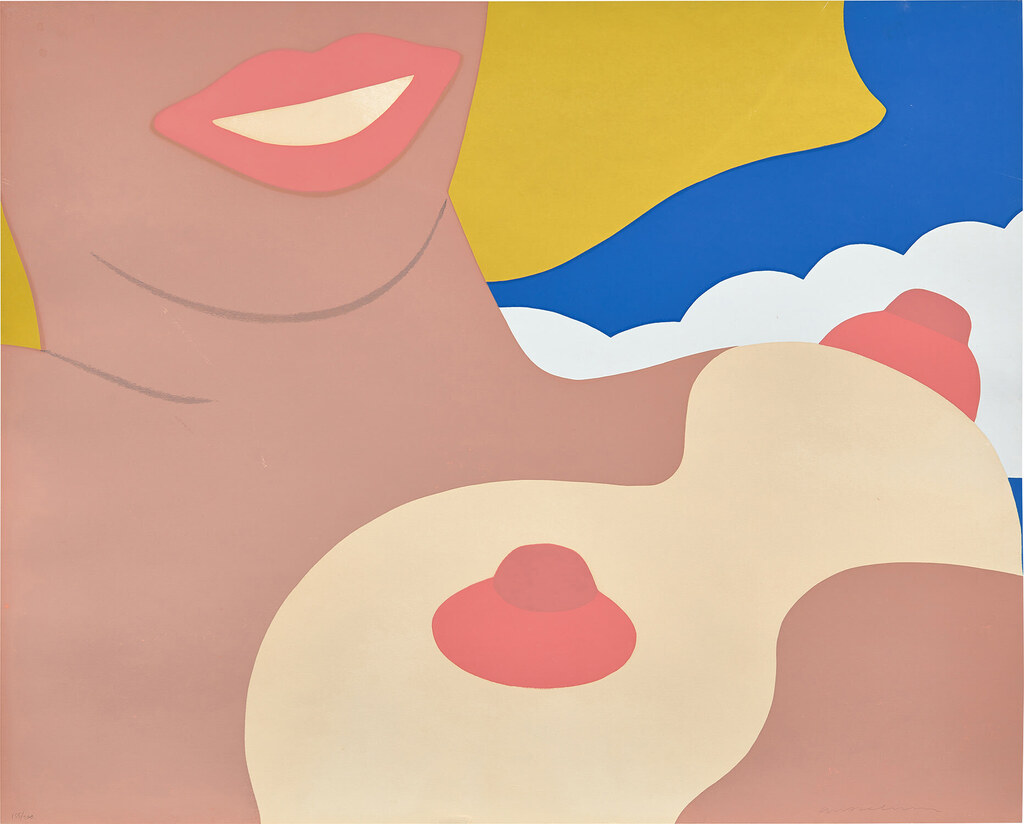 Tom Wesselman - Nude, from 11 Pop Artists, Volume II