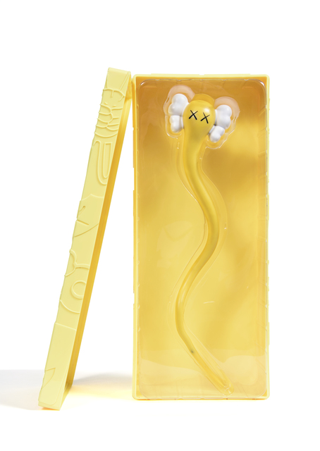 KAWS, ‘Bendy (Yellow)’, 2003, Sculpture, Painted cast vinyl, DIGARD AUCTION