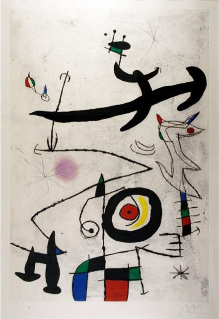 Joan Miró, ‘Village D'Oiseaux’, 1969, LaMantia Fine Art Inc.