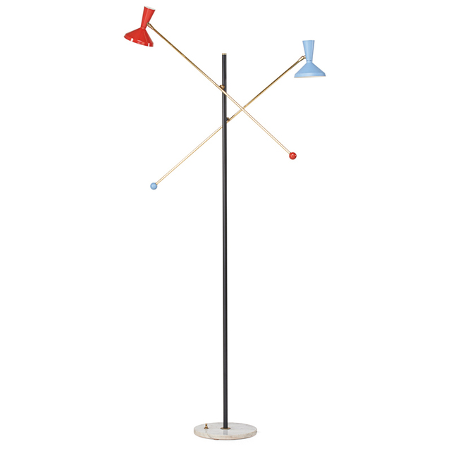 Stilnovo, ‘Adjustable Floor Lamp, Italy’, 1950s, Rago/Wright