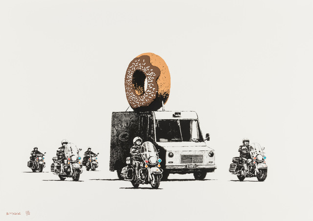 Banksy, ‘Donuts (Chocolate)’, 2009, Fine Art Mia