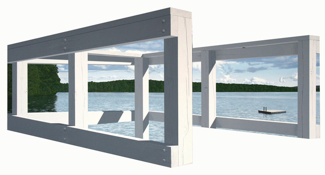 Warner Friedman, ‘The Raft’, 2013, Painting, Acrylic, Clark Gallery