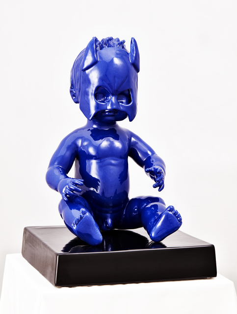 Ebe Tirassa, ‘Batman’, ca. 2019, Sculpture, Glazed ceramic, Collezionando Gallery