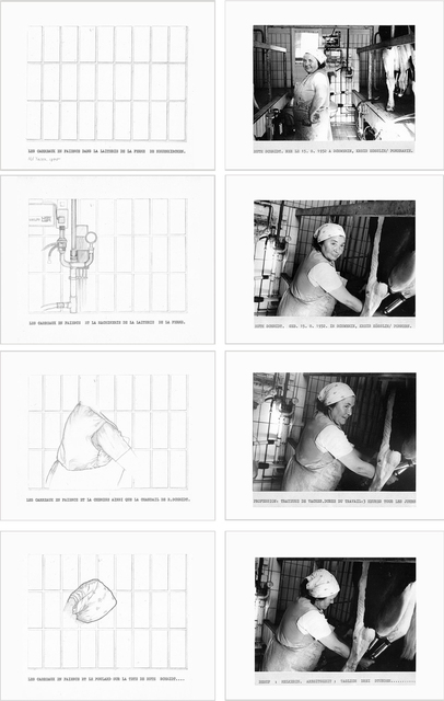 NİL YALTER, ‘Neuenkirchen’, 1975, Mixed Media, Diptych. Mixed media, drawing and silver gelatin photograph, espaivisor - Galería Visor