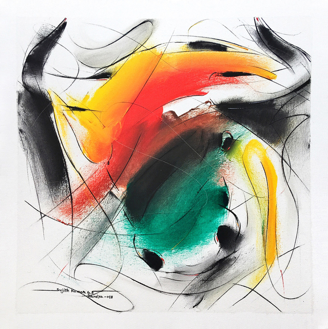 Sujth Kumar G.S. Mandya, ‘Bull Painting - 688’, 2018, MayinArt