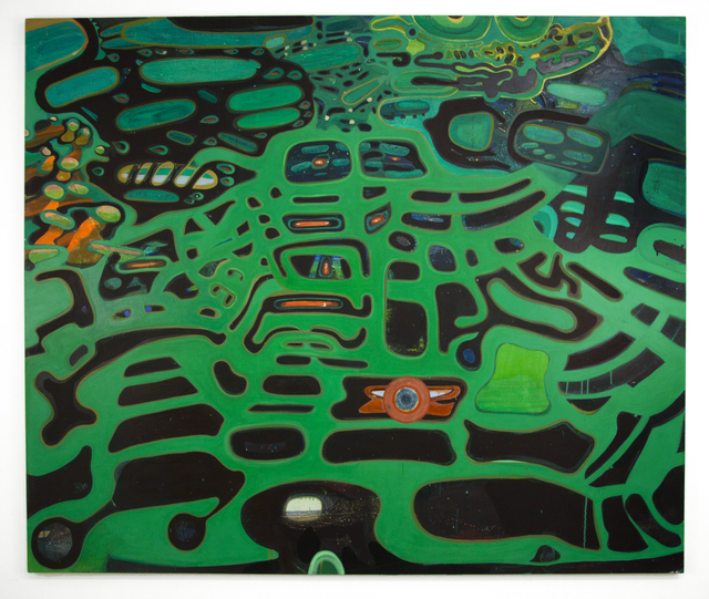 Sharon Horvath, ‘Out There Or In Here’, 2019, Painting, Pigment and polymer on canvas, Pierogi