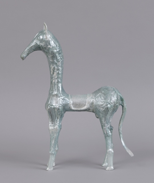 Shari Mendelson, ‘Salon Horse’, 2019, Sculpture, Repurposed plastic, resin, acrylic polymer, paint, mica, Jason Jacques Gallery