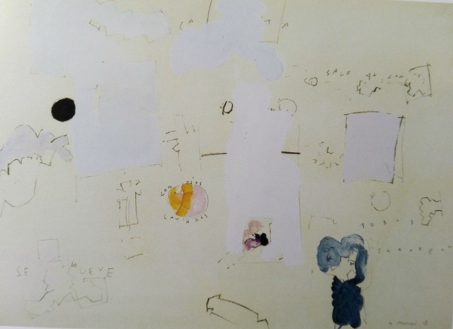Manuel Hernández Mompó, ‘Sale al sol’, 1968, Drawing, Collage or other Work on Paper, Mixed technique on paper, Fernández-Braso
