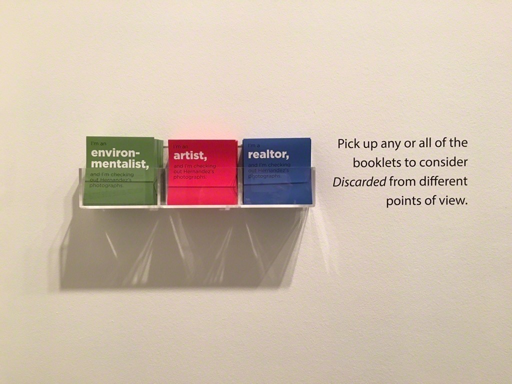 Installation view of "Discarded: Photographs by Anthony Hernandez" at Amon Carter Museum of American Art, Fort Worth (2016) Installation view of "Discarded: Photographs by Anthony Hernandez" at Amon Carter Museum of American Art, Fort Worth (2016)