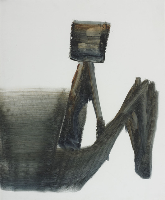 Sidney Nolan, ‘Kelly and Horse ’, 1961, Painting, Mixed media on paper, Christopher Kingzett Fine Art