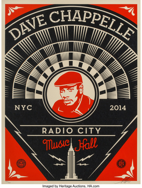 Shepard Fairey, ‘Dave Chappelle’, 2014, Heritage Auctions