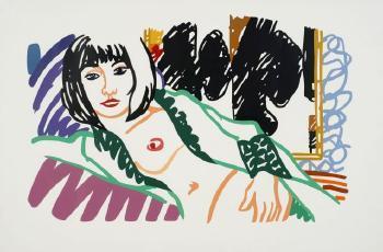 Tom Wesselman - Monica in Robe with Motherwell