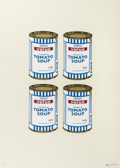 Banksy, ‘Soup Cans Quad (Cream Paper)’, 2006, Forum Auctions