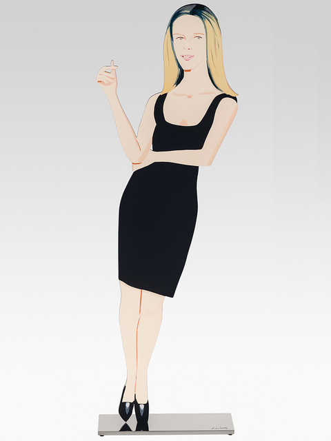 Alex Katz, ‘Black dress 6 (Yvonne)’, 2018, Opera Gallery