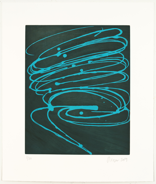Jill Moser, ‘Verdigris’, 2019, Print, Color aquatint, Manneken Press