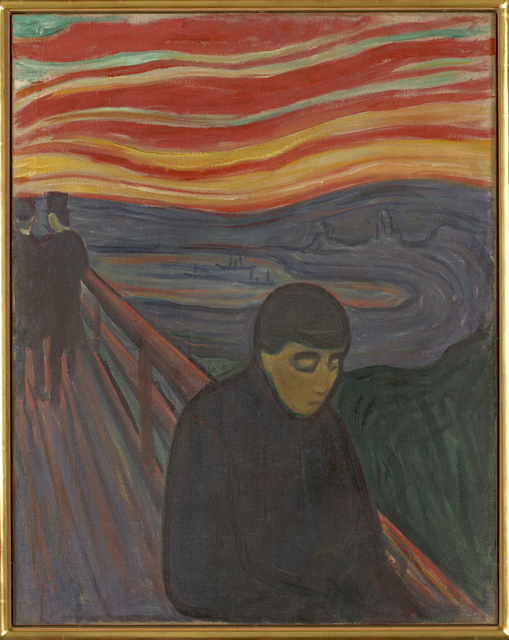 Edvard Munch, ‘Despair’, 1894, Munch Museum