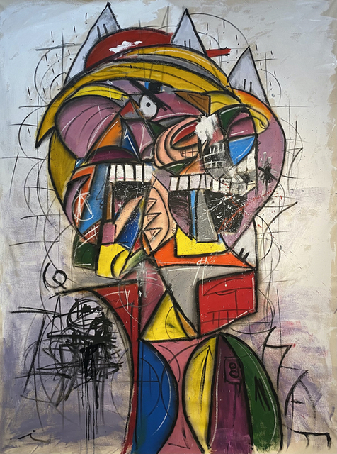 Joe Taveras, ‘Sore Loser’, 2020, Painting, Mixed Media on Canvas, Dab Art