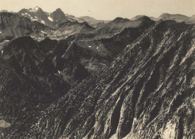 Ansel Adams | Mount Ritter and Banner Peak from Silver Pass, from ...