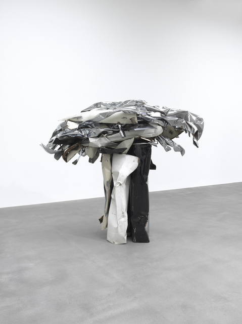 John Chamberlain, ‘BISHOPBUDD’, 2009, Sculpture, Painted and chrome-plated steel, Gagosian