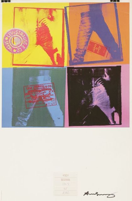 Andy Warhol, ‘Levis 501 Jeans’, 1984, Sworders