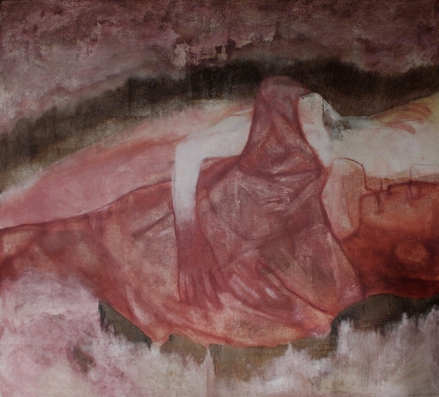 Derrick Greaves, ‘Lovers’, 1958, James Hyman Gallery