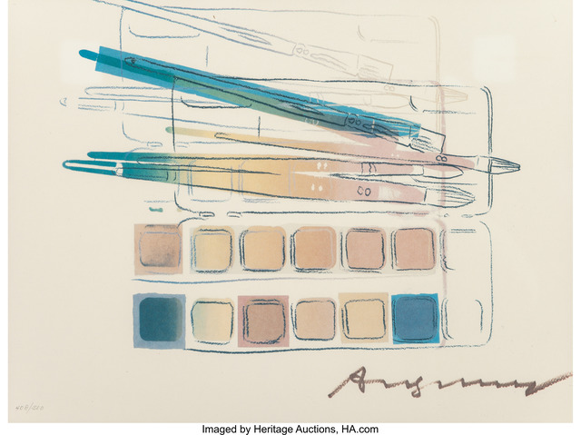 Andy Warhol, ‘Watercolor Paint Kit with Brushes’, 1982, Heritage Auctions