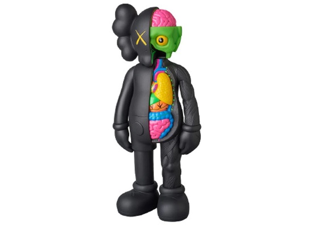 KAWS, ‘Kaws Companion Flayed Black (Open Edition)’, 2017, Sculpture, Vinyl, Rite Gallery