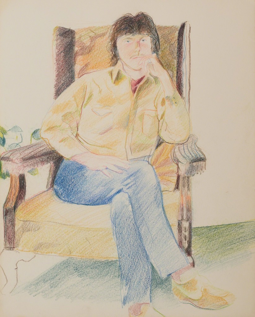 Patrick Angus - Seated Man Patrick Angus - Seated Man