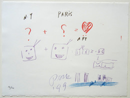 Nam June Paik, 'NY + Paris = Art,' , Kips Gallery