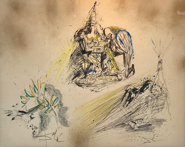 Salvador Dalí, ‘Reine, Poet, Lecture’, Winn Slavin Fine Art