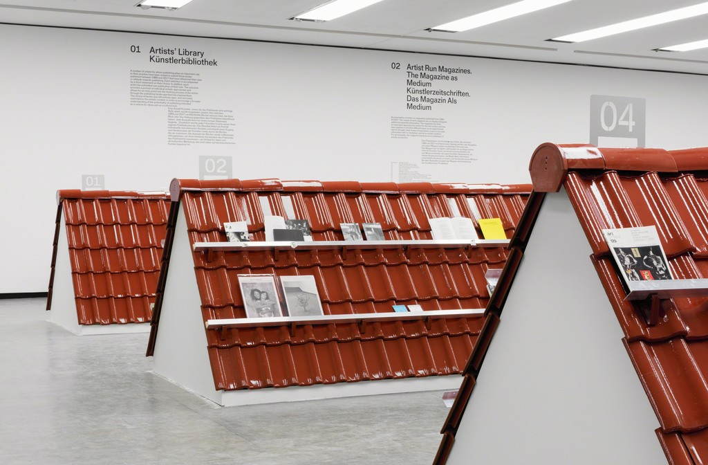 Exhibition view: Publishing as an Artistic Toolbox: 1989–2017, Kunsthalle Wien 2017, Photo: Stephan Wyckoff Exhibition view: Publishing as an Artistic Toolbox: 1989–2017, Kunsthalle Wien 2017, Photo: Stephan Wyckoff