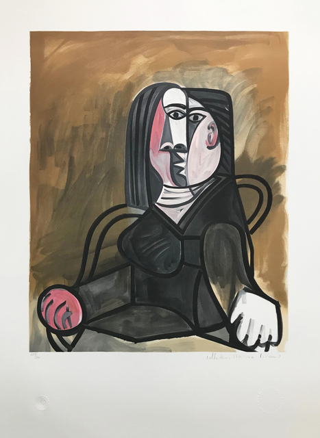 Pablo Picasso, ‘FEMME ASSISE DANS UN FATEUIL’, 1979-1982, Reproduction, LITHOGRAPH ON ARCHES PAPER, Gallery Art