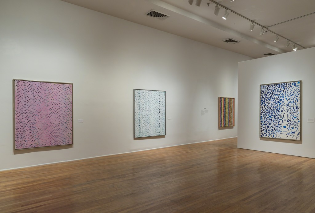 Alma Thomas (installation view). The Studio Museum in Harlem, July 14–October 30, 2016; Photo: Adam Reich Alma Thomas (installation view). The Studio Museum in Harlem, July 14–October 30, 2016; Photo: Adam Reich