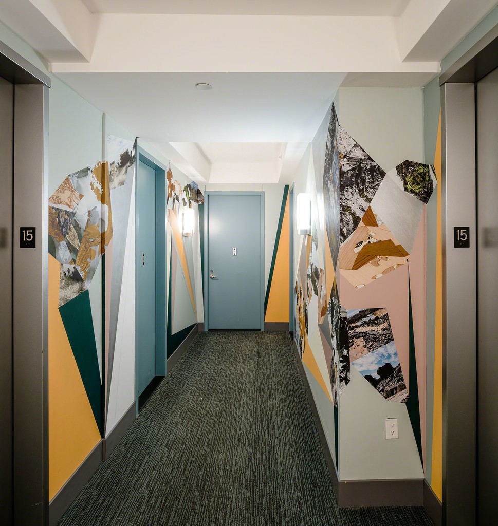 Installation view of "Hallway Hijack" at The Brooklyn Rail Curatorial Projects, New York (2016). Photo credit: Miguel de Guzman Installation view of "Hallway Hijack" at The Brooklyn Rail Curatorial Projects, New York (2016). Photo credit: Miguel de Guzman