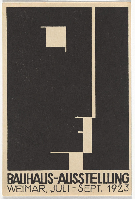 Herbert Bayer, ‘Bauhaus Postcard’, 1923, Print, Maison Particulière