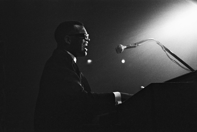 Hervé GLOAGUEN, ‘Ray Charles, Paris, 1961’, 1961, Photography, Silver gelatin print, Galerie Arcturus