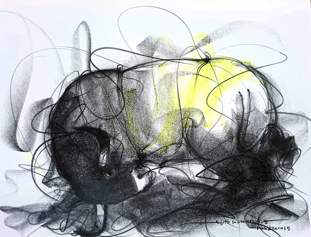 Sujth Kumar G.S. Mandya, ‘Bull Drawing - 609’, 2015, MayinArt