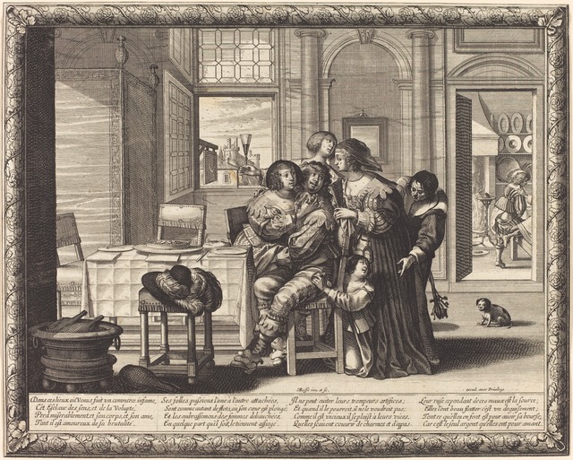 Abraham Bosse | The Prodigal Son in a House of Ill-Repute | Artsy