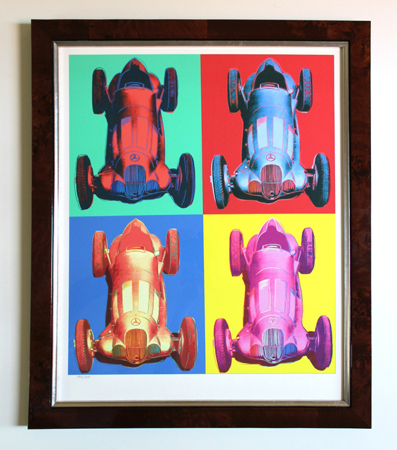 Andy Warhol, ‘Mercedes-Benz Rennwagen W 125’, ca. 2007, Print, Giclee printed on handmade archival paper, EHC Fine Art Gallery Auction