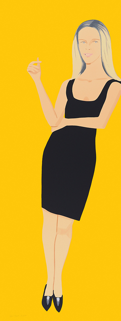 Alex Katz, ‘Black Dress VI, Yvonne (series)’, 2015, Nikola Rukaj Gallery