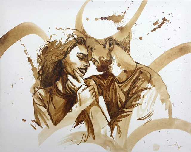 MineWill, ‘Passionate coffee’, 2018, Galerie Libre Est L'Art