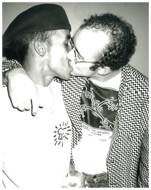 Andy Warhol, ‘Andy Warhol, Photograph of Keith Haring and Juan Rivera Kissing, 1986’, 1986, Hedges Projects