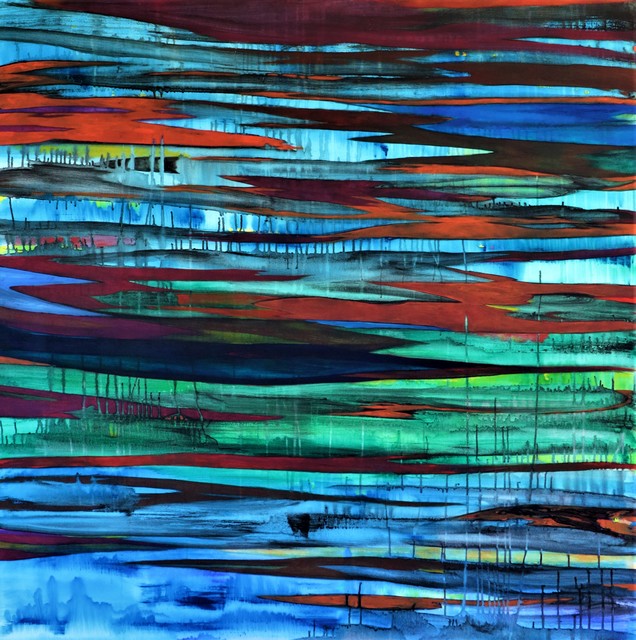 Javier David Ramos, ‘Región de incertidumbre V’, 2018, Painting, Acrylic on canvas, Biaggi & Faure Fine Art