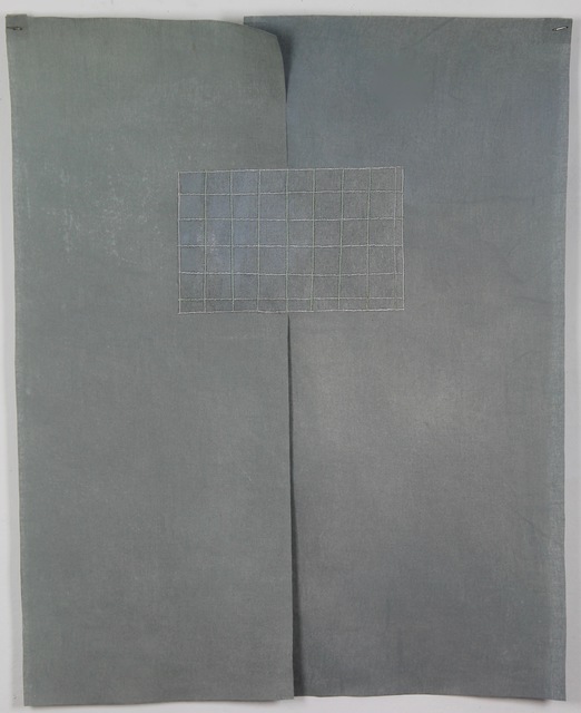Grace Bakst Wapner, ‘Grid Patch’, 2019, Textile Arts, Mixed Media, Carter Burden Gallery