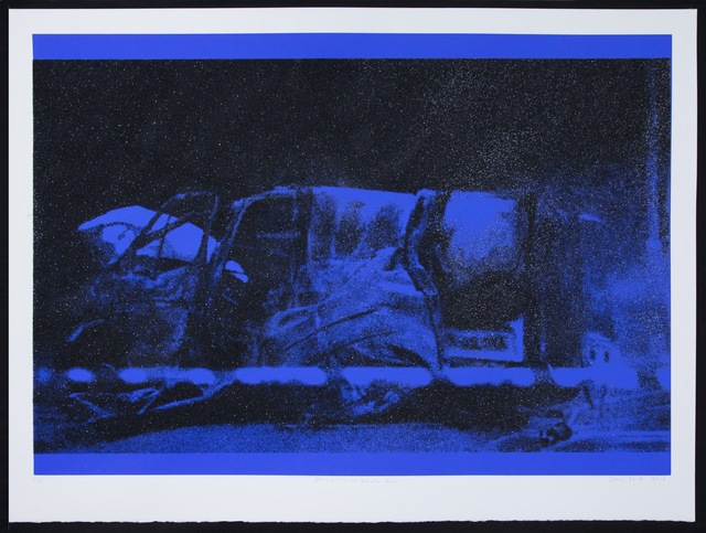 Gavin Turk, ‘Diamond Transit Disaster Blue’, 2018, Paul Stolper Gallery
